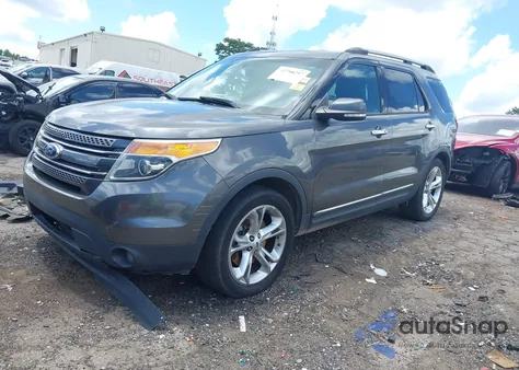 2015 Ford Explorer Limited из США, поврежденный, VIN 1FM5K7F83FGB26886